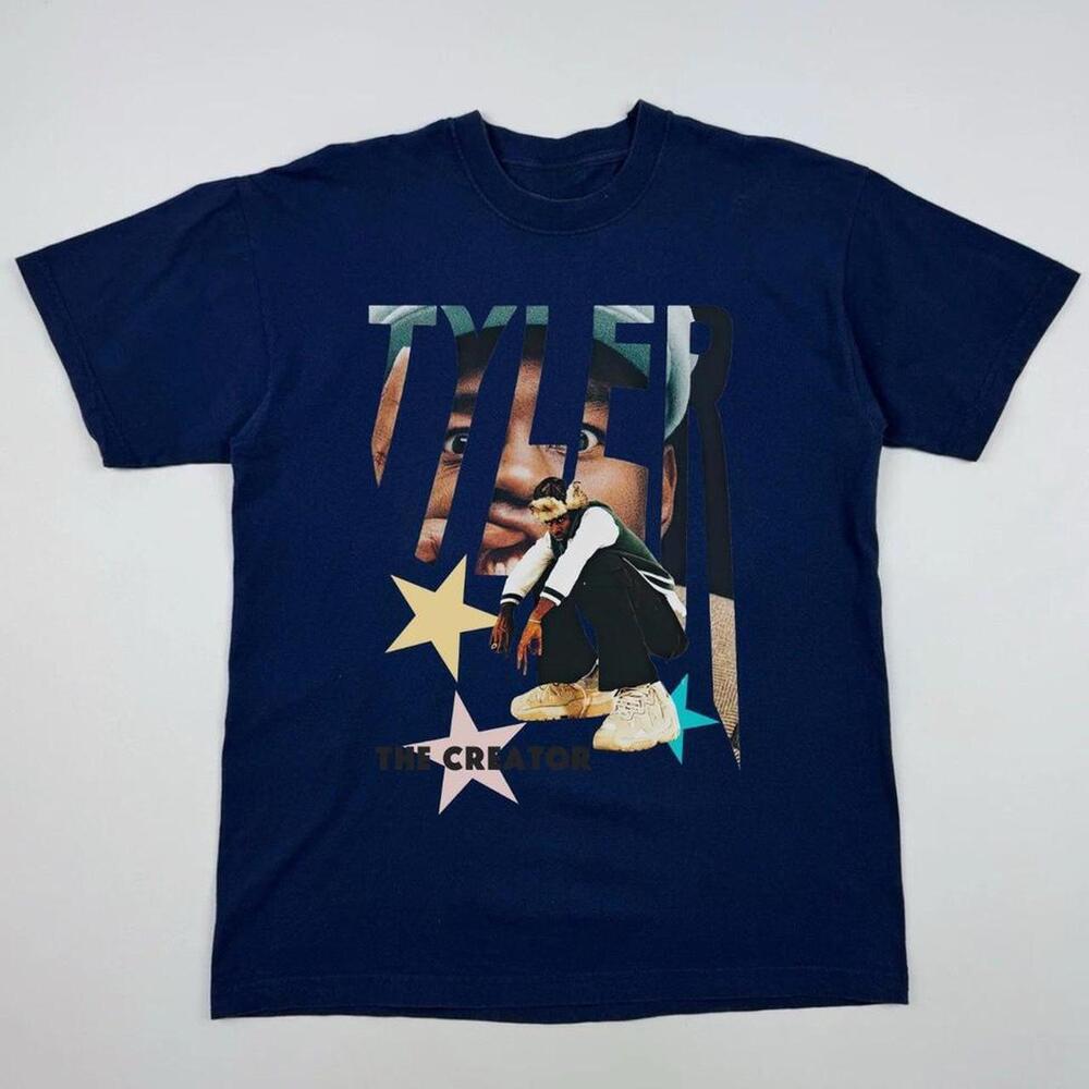 Tyler The Creator Navy Blue T-Shirt